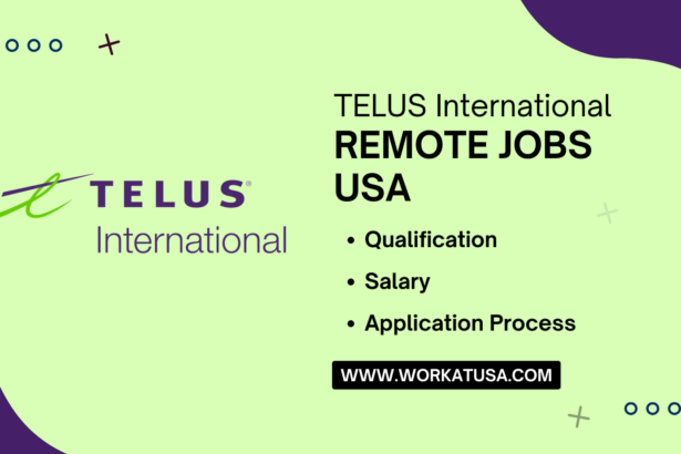 TELUS International Remote Jobs USA