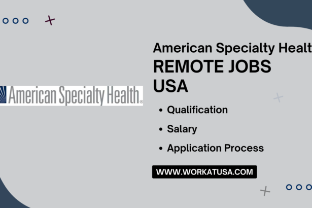 American Specialty Health Remote Jobs USA