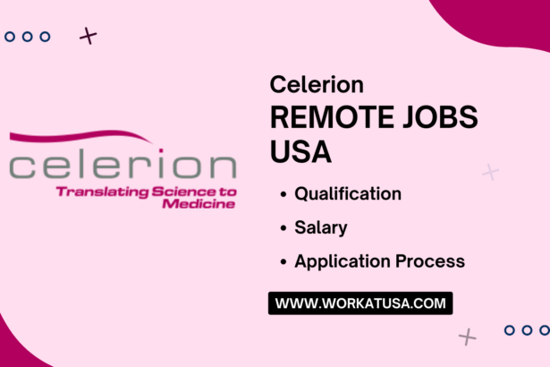 Celerion Remote Jobs USA