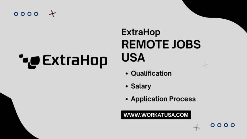 ExtraHop Remote Jobs USA