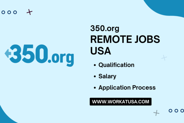 350.org Remote Jobs USA