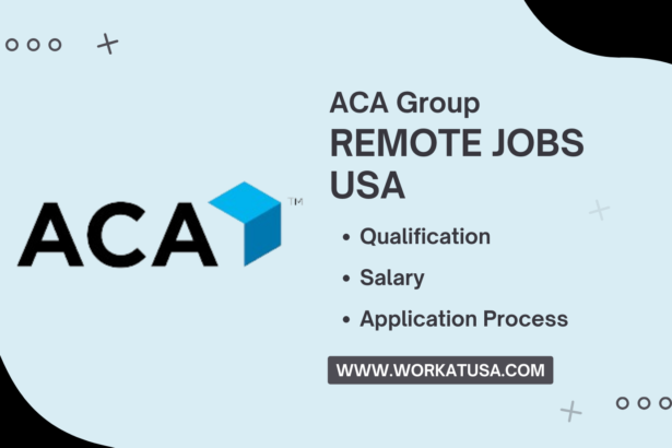 ACA Group Remote Jobs USA
