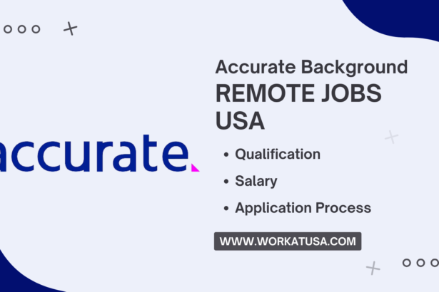Accurate Background Remote Jobs USA