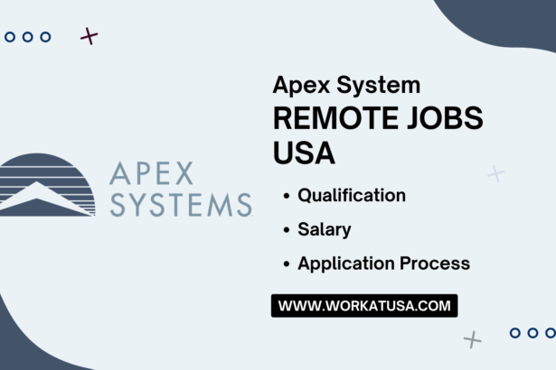 Apex System Remote Jobs USA