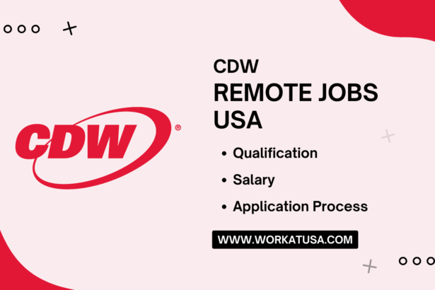 CDW Remote Jobs USA