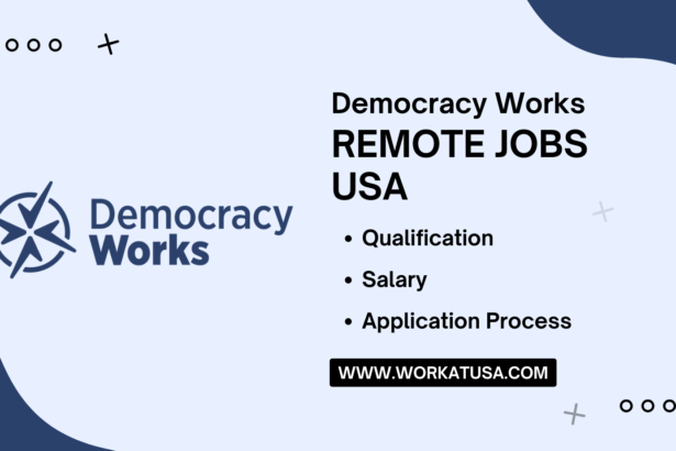 Democracy Works Remote Jobs USA
