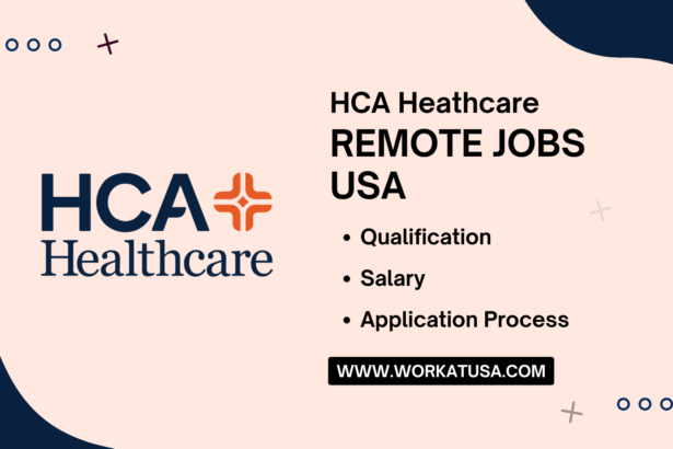 HCA Healthcare Remote Jobs USA