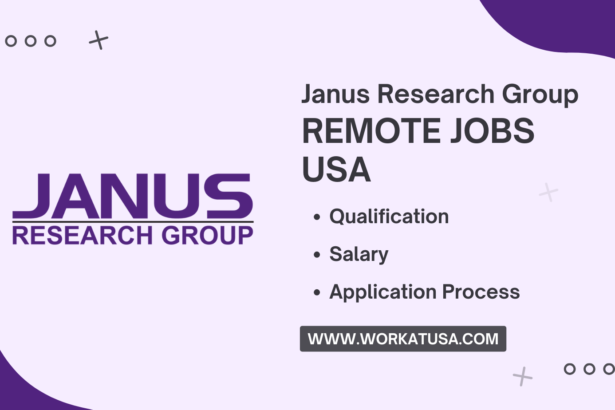 Janus Research Group Remote Jobs USA
