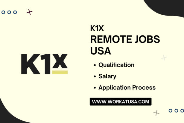 K1X Remote Jobs USA