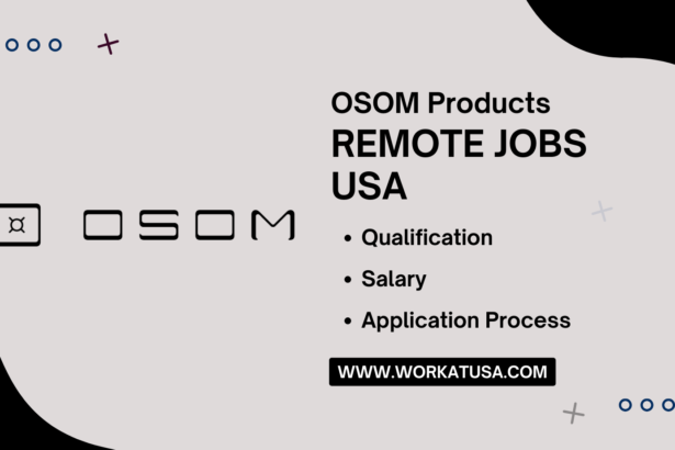 OSOM Products Remote Jobs USA
