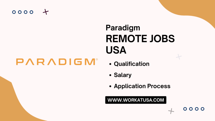 Paradigm Remote Jobs USA