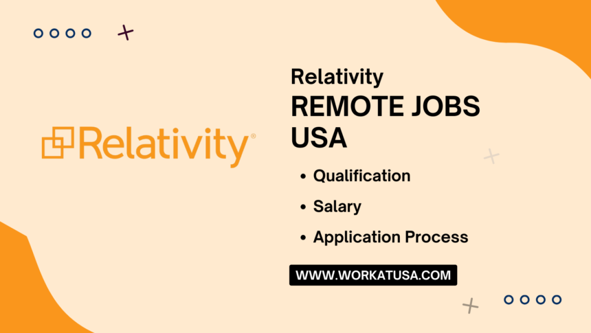 Relativity Remote Jobs USA