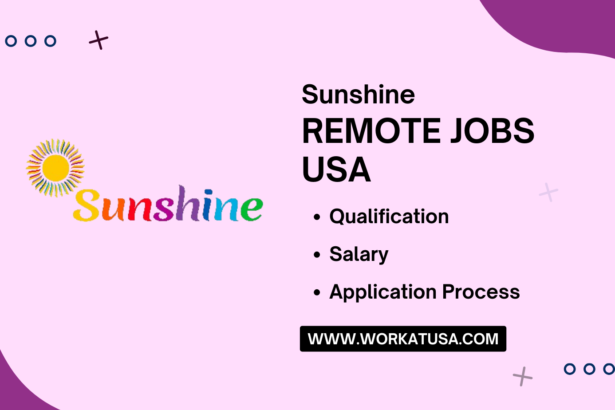 Sunshine Remote Jobs USA