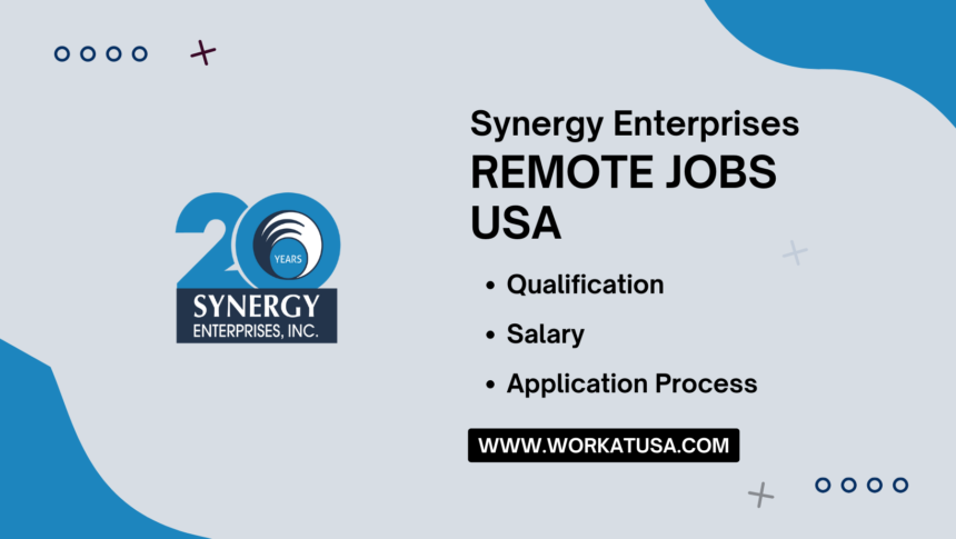 Synergy Enterprises Remote Jobs USA