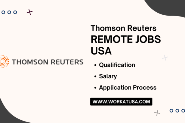 Thomson Reuters Remote Jobs USA