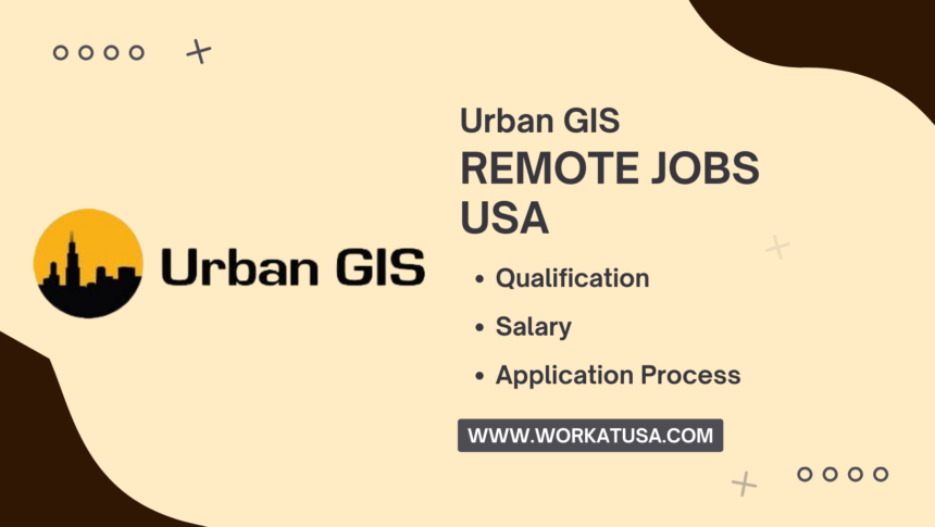 Urban GIS Remote Jobs USA