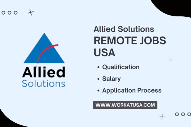 Allied Solutions Remote Jobs USA