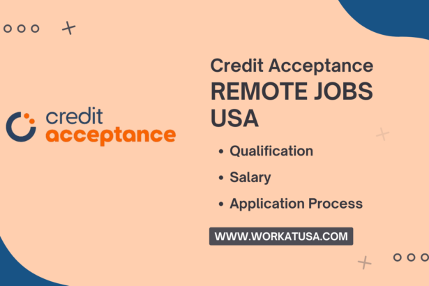 Credit Acceptance Remote Jobs USA