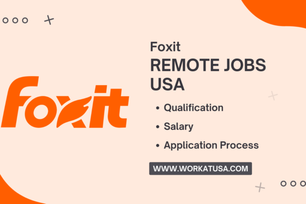 Foxit Remote Jobs USA