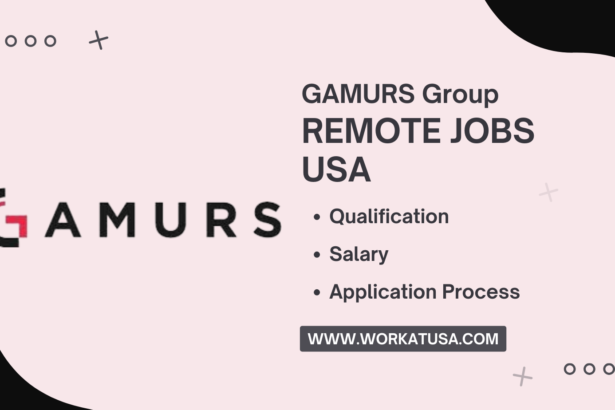 GAMURS Group Remote Jobs USA