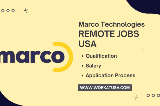 Marco Technologies Remote Jobs USA