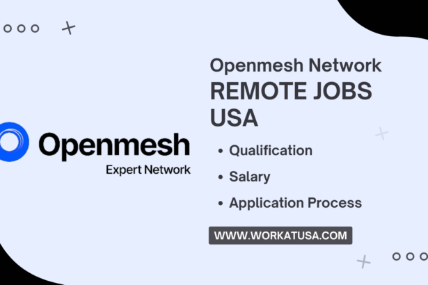 Openmesh Network Remote Jobs USA