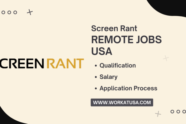 Screen Rant Remote Jobs USA