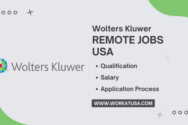 Wolters Kluwer Remote Jobs USA